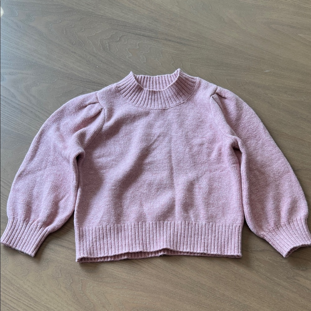 NWOT - Baby GAP Women's Dusty Rose Turtleneck Sweater - 2 Year Old